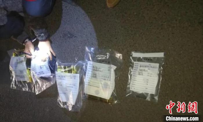 圖為云南警方查獲的毒品。　云南省公安廳供圖 攝