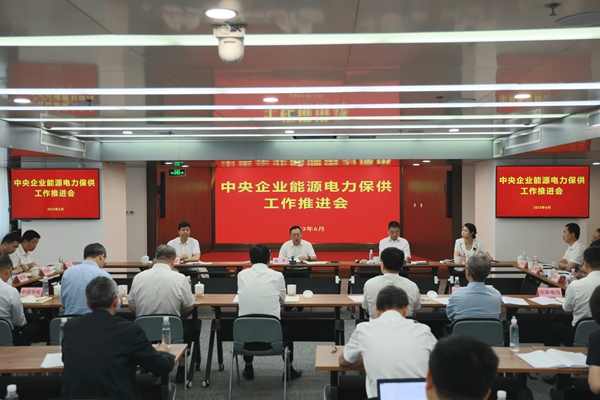 國務院國資委召開中央企業(yè)能源電力保供工作推進會。 來源：國務院國資委